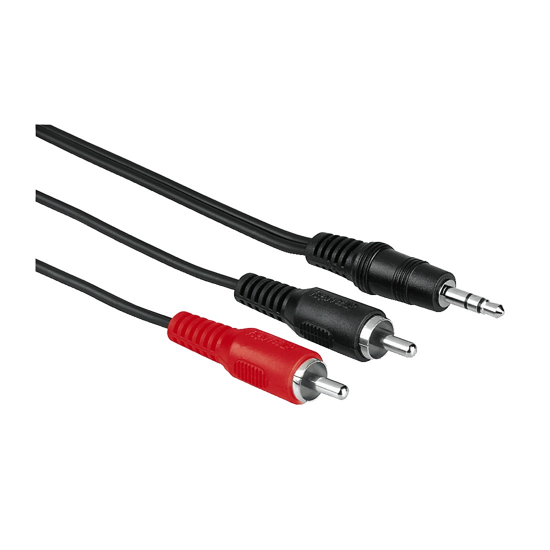 Bridegroom Arrow cap Cablu de Conectare Audio 2 mufe RCA tată - 3,5 mm tată stereo, 2 m | Hama