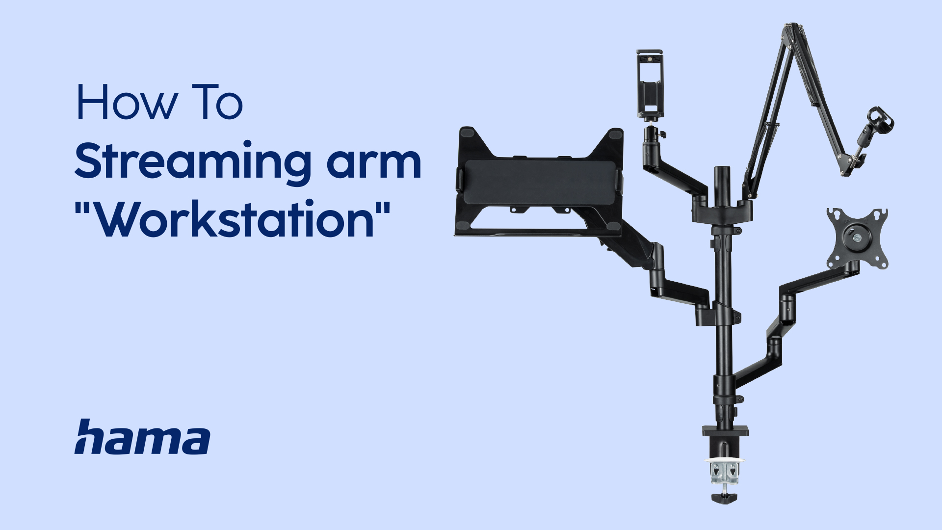 Hama - Streaming Arm "Workstation”