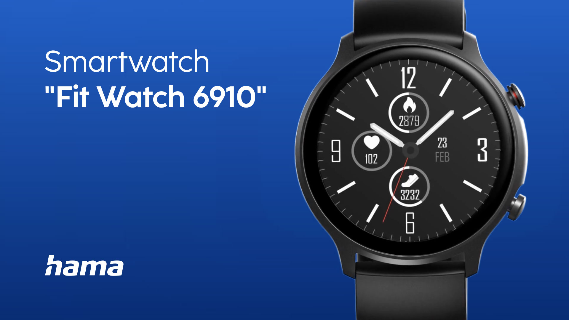 Hama Smart Watch "Fit Watch 6910“
