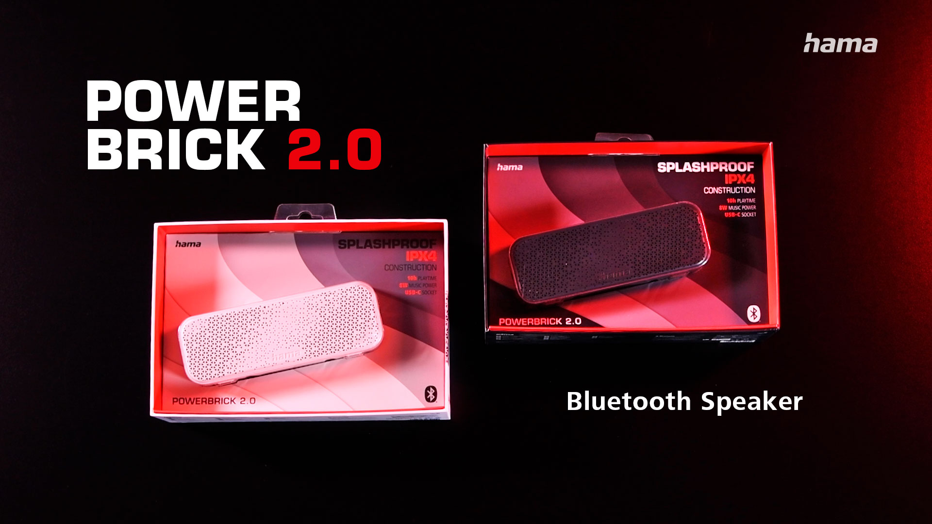 Hama "PowerBrick 2.0" Bluetooth® Loudspeaker | Unboxing