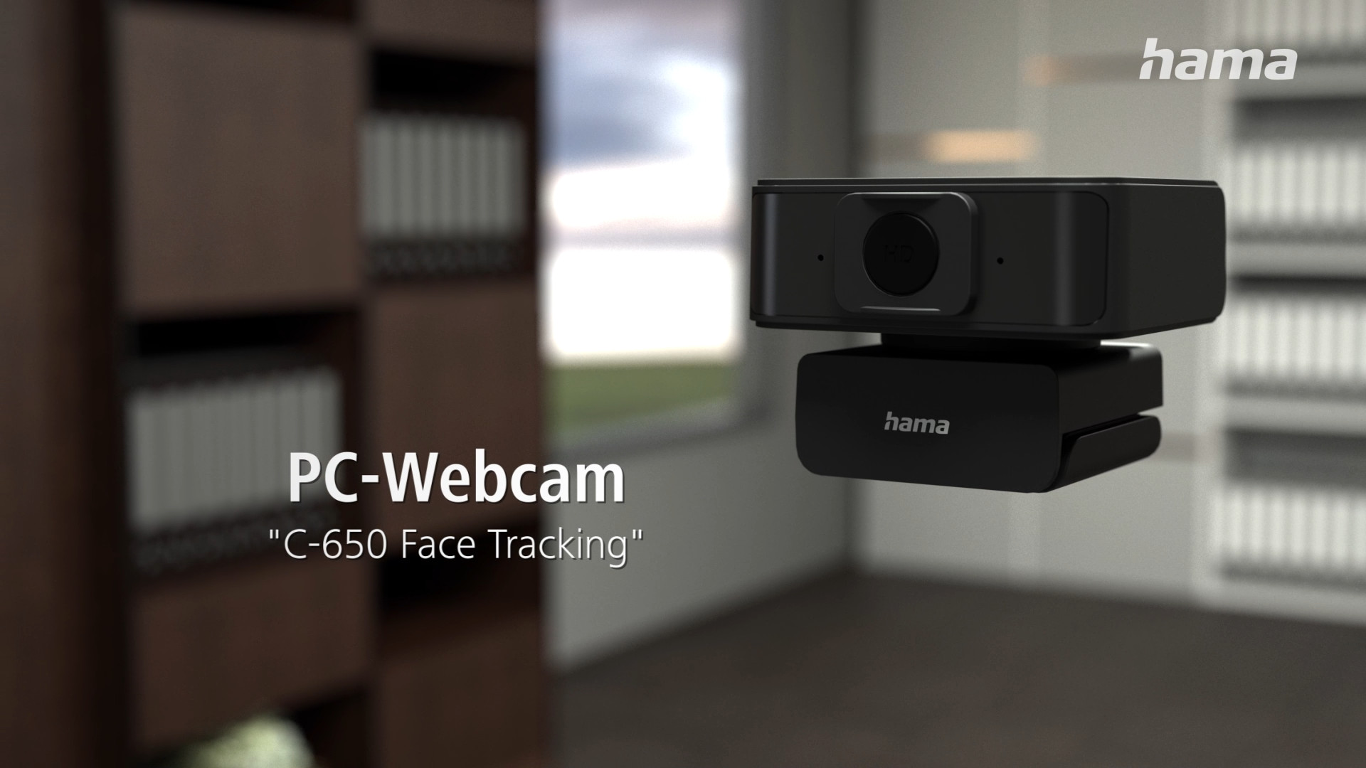 Hama "C-650 Face Tracking" PC Webcam