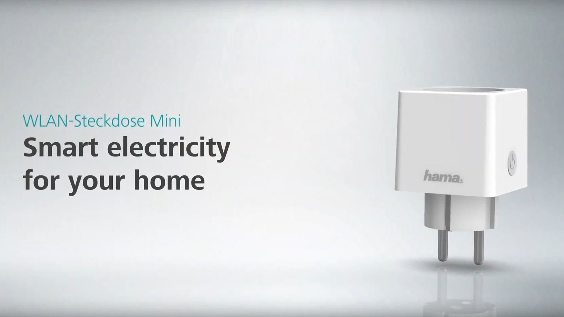 Hama "Mini" WLAN Socket, without Hub, for Voice and App Control